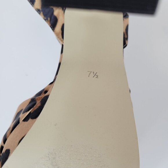 RAMPAGE Platform Dress Heels Leopard | Womens US 7.5 - Picture 16 of 16